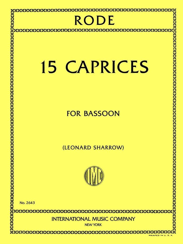 Capricci (15) (Sharrow)